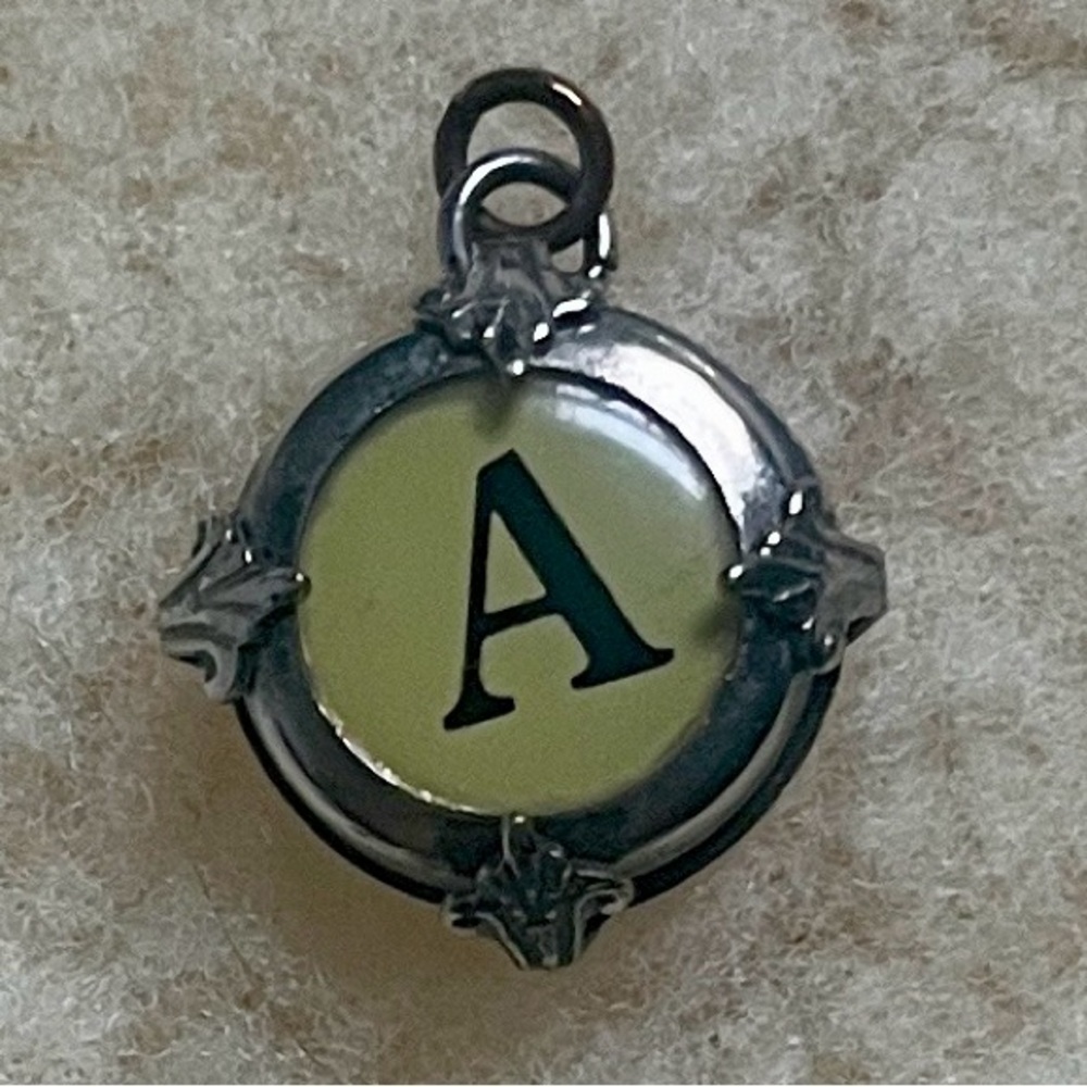 “A” Pendant Urban Outfitters Vintage y2k era